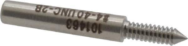 GF Gage - #4-40, Class 2B, Single End Plug Thread No Go Gage - Hardened Tool Steel, Size 00 Handle Not Included - Industrial Tool & Supply