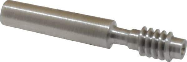 GF Gage - #10-24, Class 2B, Single End Plug Thread No Go Gage - Hardened Tool Steel, Size 0 Handle Not Included - Industrial Tool & Supply