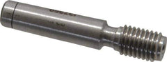 GF Gage - 1/4-28, Class 2B, Single End Plug Thread No Go Gage - Hardened Tool Steel, Size 1 Handle Not Included - Industrial Tool & Supply