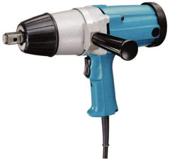 Makita - 3/4" Drive, 433 Ft/Lb Torque, Pistol Grip Handle, 1,700 RPM, Impact Wrench - 9 Amps, 115 Volts - Industrial Tool & Supply