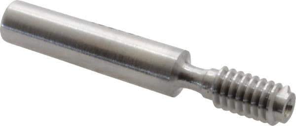 GF Gage - #8-32, Class 3B, Single End Plug Thread No Go Gage - Hardened Tool Steel, Size 0 Handle Not Included - Industrial Tool & Supply