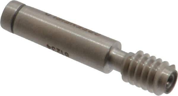 GF Gage - 1/4-20, Class 3B, Single End Plug Thread No Go Gage - Hardened Tool Steel, Size 1 Handle Not Included - Industrial Tool & Supply