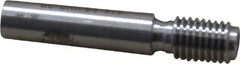 GF Gage - 1/4-28, Class 3B, Single End Plug Thread No Go Gage - Hardened Tool Steel, Size 1 Handle Not Included - Industrial Tool & Supply