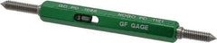 GF Gage - #5-40, Class 2B, Double End Plug Thread Go/No Go Gage - Hardened Tool Steel, Size 00 Handle Included - Industrial Tool & Supply