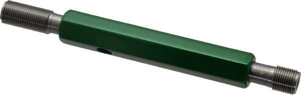 GF Gage - 3/8-32, Class 2B, Double End Plug Thread Go/No Go Gage - Hardened Tool Steel, Size 2 Handle Included - Industrial Tool & Supply
