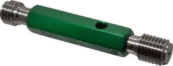 GF Gage - 7/8-9, Class 2B, Double End Plug Thread Go/No Go Gage - Hardened Tool Steel, Size 4 Handle Included - Industrial Tool & Supply