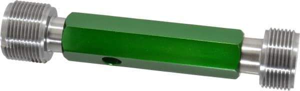 GF Gage - 1-3/8 - 12, Class 2B, Double End Plug Thread Go/No Go Gage - Hardened Tool Steel, Size 5 Handle Included - Industrial Tool & Supply