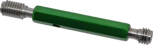 GF Gage - 1/2-13, Class 3B, Double End Plug Thread Go/No Go Gage - Hardened Tool Steel, Size 2 Handle Included - Industrial Tool & Supply