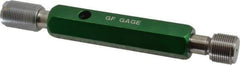 GF Gage - 5/8-24, Class 3B, Double End Plug Thread Go/No Go Gage - Hardened Tool Steel, Size 3 Handle Included - Industrial Tool & Supply