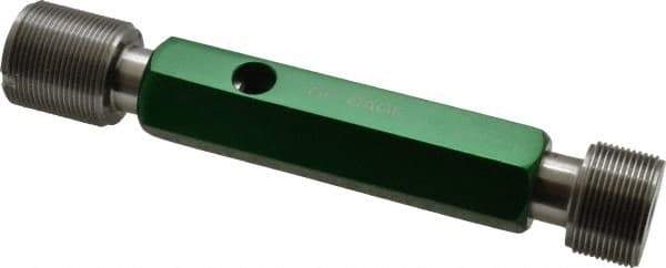 GF Gage - 1-20, Class 3B, Double End Plug Thread Go/No Go Gage - Hardened Tool Steel, Size 4 Handle Included - Industrial Tool & Supply