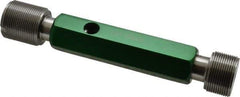 GF Gage - 1-20, Class 3B, Double End Plug Thread Go/No Go Gage - Hardened Tool Steel, Size 4 Handle Included - Industrial Tool & Supply