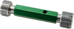 GF Gage - 1-1/2 - 12, Class 3B, Double End Plug Thread Go/No Go Gage - Hardened Tool Steel, Size 5 Handle Included - Industrial Tool & Supply