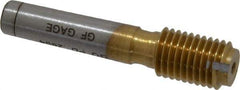 GF Gage - 5/16-24, Class 2B, 3B, Single End Plug Thread Go Gage - High Speed Steel, Size 1 Handle Not Included - Industrial Tool & Supply