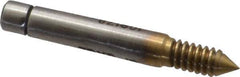 GF Gage - #6-32, Class 2B, Single End Plug Thread No Go Gage - High Speed Steel, Size 00 Handle Not Included - Industrial Tool & Supply