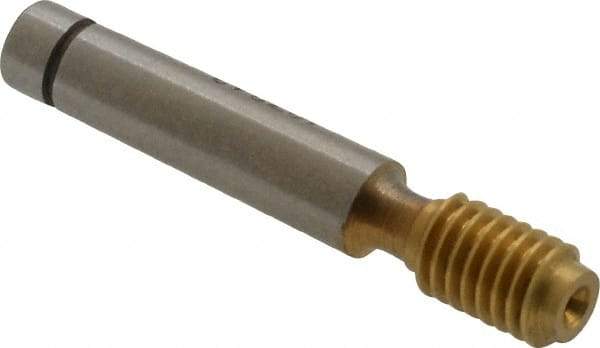 GF Gage - #10-32, Class 3B, Single End Plug Thread No Go Gage - High Speed Steel, Size 0 Handle Not Included - Industrial Tool & Supply