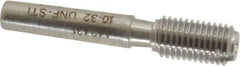 GF Gage - 10-32 Thread, Steel, Screw Thread Insert (STI) Class 2B/3B, Plug Thread Insert Go Gage - Single End without Handle - Industrial Tool & Supply