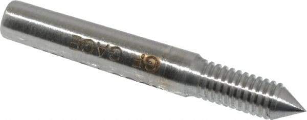 GF Gage - 4-40 Thread, Steel, Screw Thread Insert (STI) Class 2B, Plug Thread Insert No Go Gage - Single End without Handle - Industrial Tool & Supply