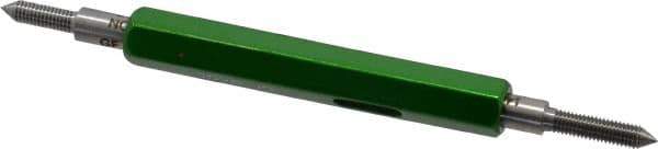 GF Gage - 2-56 Thread, Steel, Screw Thread Insert (STI) Class 2B, Plug Thread Insert Go/No Go Gage - Double End with Handle - Industrial Tool & Supply