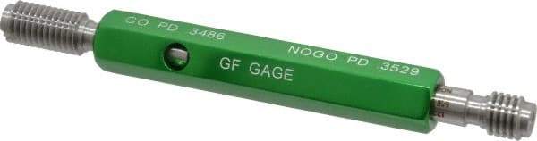 GF Gage - 5/16-18 Thread, Steel, Screw Thread Insert (STI) Class 2B, Plug Thread Insert Go/No Go Gage - Double End with Handle, Handle Size 1 - Industrial Tool & Supply