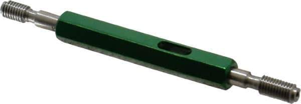 GF Gage - 8-32 Thread, Steel, Screw Thread Insert (STI) Class 3B, Plug Thread Insert Go/No Go Gage - Double End with Handle - Industrial Tool & Supply