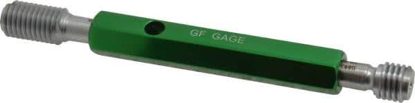 GF Gage - 3/8-16 Thread, Steel, Screw Thread Insert (STI) Class 3B, Plug Thread Insert Go/No Go Gage - Double End with Handle, Handle Size 2 - Industrial Tool & Supply