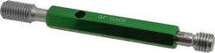 GF Gage - 3/8-16 Thread, Steel, Screw Thread Insert (STI) Class 3B, Plug Thread Insert Go/No Go Gage - Double End with Handle, Handle Size 2 - Industrial Tool & Supply