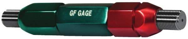 GF Gage - #2-64, Class 2B, Double End Plug Thread Go/No Go Gage - Steel, Size 2W Handle Included - Industrial Tool & Supply