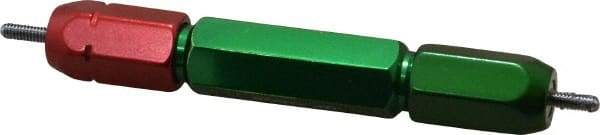 GF Gage - #2-56, Class 2B, Double End Plug Thread Go/No Go Gage - Steel, Size 2W Handle Included - Industrial Tool & Supply