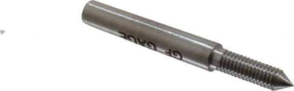 GF Gage - M2.5x0.45, Class 6H, Single End Plug Thread Go Gage - Hardened Tool Steel, Size 000 Handle Not Included - Industrial Tool & Supply