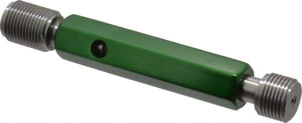 GF Gage - M18x1.50, Class 6H, Double End Plug Thread Go/No Go Gage - Hardened Tool Steel, Size 3 Handle Included - Industrial Tool & Supply