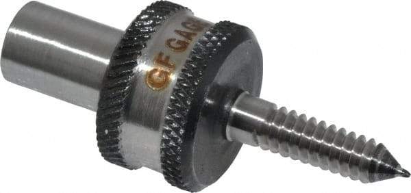 GF Gage - No.6-32 UNC, 1/4 Inch Thread, Tapped Hole Location Gage - 5/16 Inch Head Diameter - Industrial Tool & Supply