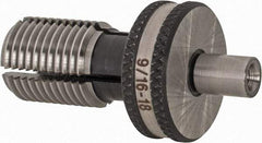 GF Gage - 9/16-18 UNF, 3/8 Inch Thread, Tapped Hole Location Gage - 7/8 Inch Head Diameter - Industrial Tool & Supply