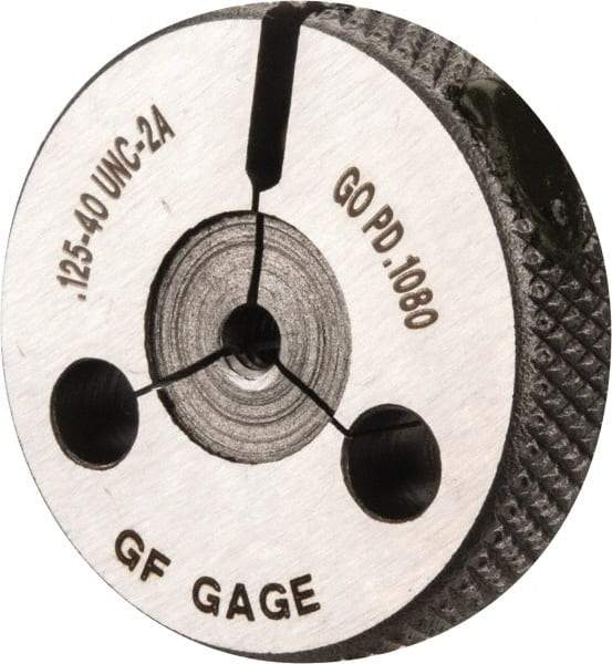GF Gage - 5-40 Go Single Ring Thread Gage - Class 2A - Industrial Tool & Supply