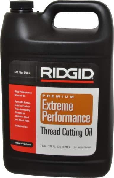 Ridgid - Stainless Steel Cutting Oil - 1 Gallon Jug - Industrial Tool & Supply