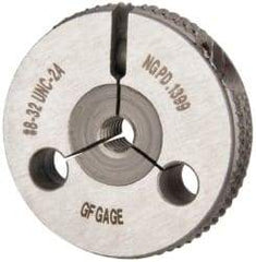 GF Gage - 8-32 No Go Single Ring Thread Gage - Class 2A - Industrial Tool & Supply