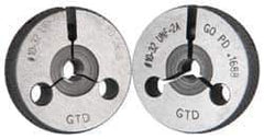 GF Gage - 10-32 Go/No Go Double Ring Thread Gage - Class 2A - Industrial Tool & Supply