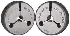GF Gage - 1/4-28 Go/No Go Double Ring Thread Gage - Class 2A - Industrial Tool & Supply