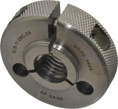 GF Gage - 5/8-11 Go/No Go Double Ring Thread Gage - Class 2A - Industrial Tool & Supply