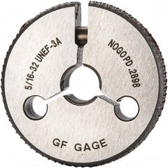 GF Gage - 5/16-32 Go/No Go Double Ring Thread Gage - Class 3A - Industrial Tool & Supply