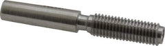 GF Gage - 1/4-28 Go Truncated Taperlock Thread Setting Plug Gage - Class 2A, Size 1 Handle, Steel - Industrial Tool & Supply