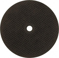 Norton - 7" 24 Grit Aluminum Oxide Cutoff Wheel - 3/32" Thick, 5/8" Arbor, 8,730 Max RPM, Use with Circular Saws - Industrial Tool & Supply