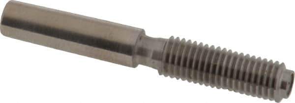 GF Gage - 1/4-28 No Go Truncated Taperlock Thread Setting Plug Gage - Class 2A, Size 1 Handle, Steel - Industrial Tool & Supply