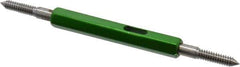 GF Gage - #6-32 Go/No Go Truncated Taperlock Thread Setting Plug Gage - Class 2A, Steel - Industrial Tool & Supply