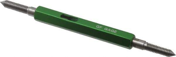 GF Gage - #6-40 Go/No Go Truncated Taperlock Thread Setting Plug Gage - Class 2A, Steel - Industrial Tool & Supply