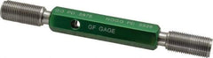 GF Gage - 5/8-18 Go/No Go Truncated Taperlock Thread Setting Plug Gage - Class 2A, Size 3 Handle, Steel - Industrial Tool & Supply