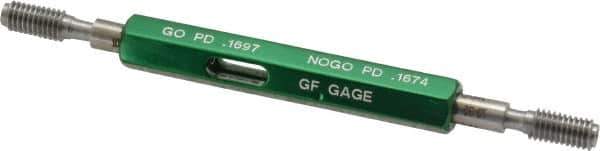 GF Gage - #10-32 Go/No Go Truncated Taperlock Thread Setting Plug Gage - Class 3A, Steel - Industrial Tool & Supply