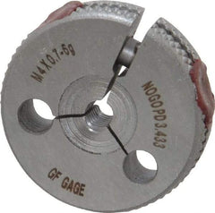 GF Gage - M4x0.7 No Go Single Ring Thread Gage - Class 6G - Industrial Tool & Supply