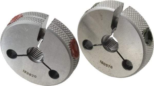 GF Gage - M10x1.25 Go/No Go Double Ring Thread Gage - Class 6G - Industrial Tool & Supply