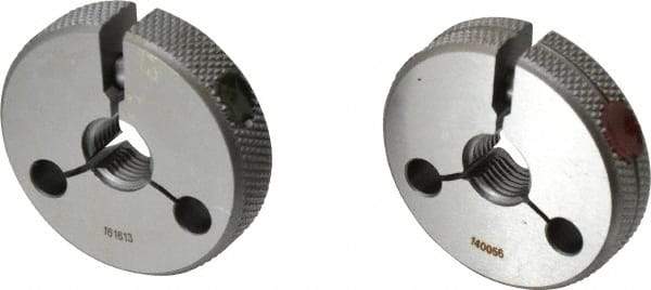 GF Gage - M12x1.25 Go/No Go Double Ring Thread Gage - Class 6G - Industrial Tool & Supply