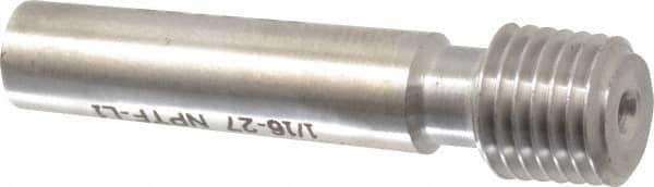GF Gage - 1/16-27 Single End Tapered Plug Pipe Thread Gage - Handle Size 1, Handle Not Included, NPTF-L1 Tolerance - Industrial Tool & Supply